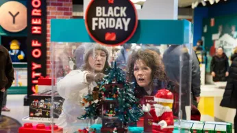 Shoppers Hit Black Friday Sales With Celebratory Mood Despite Economic Strain